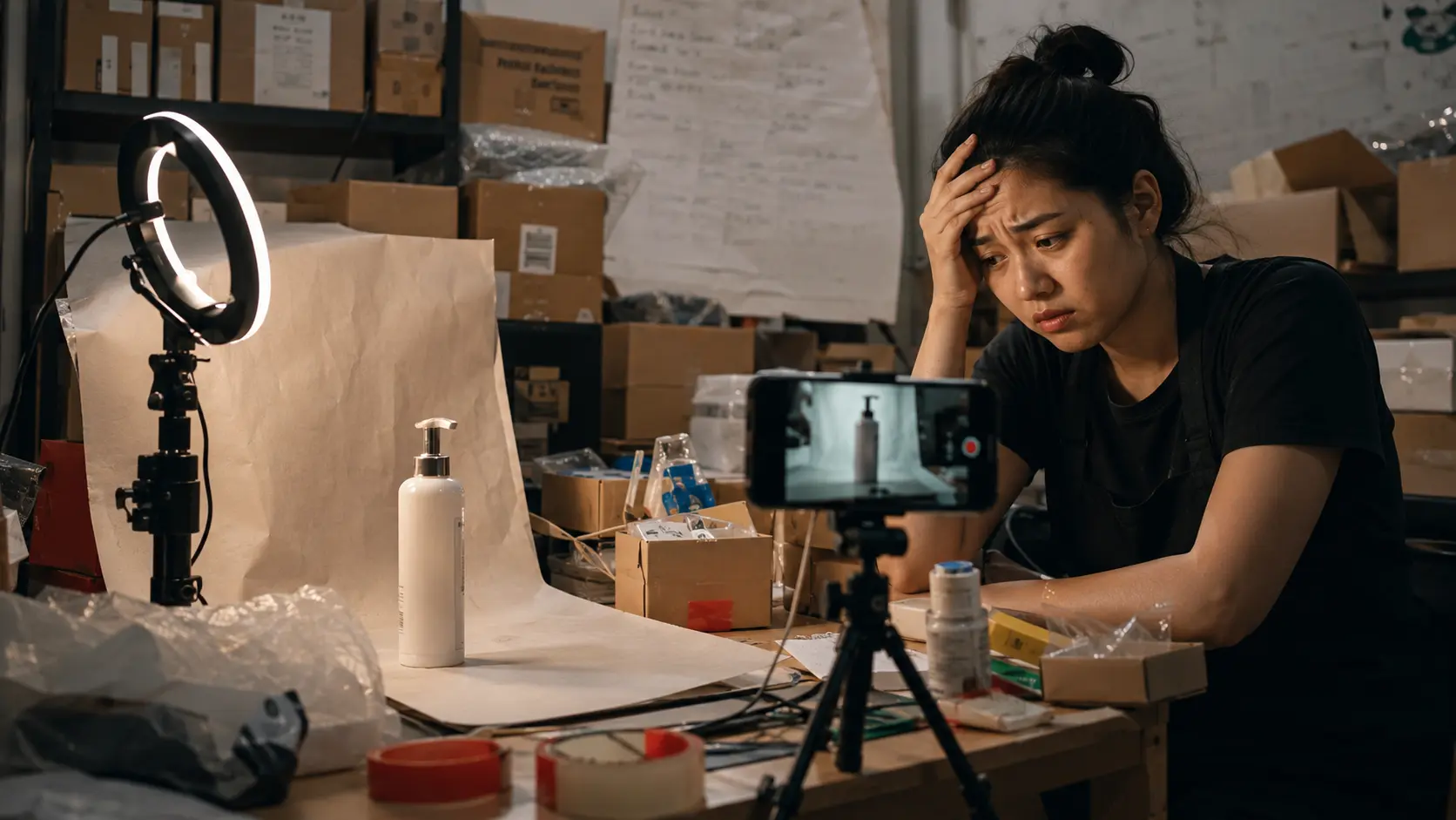Before product content production